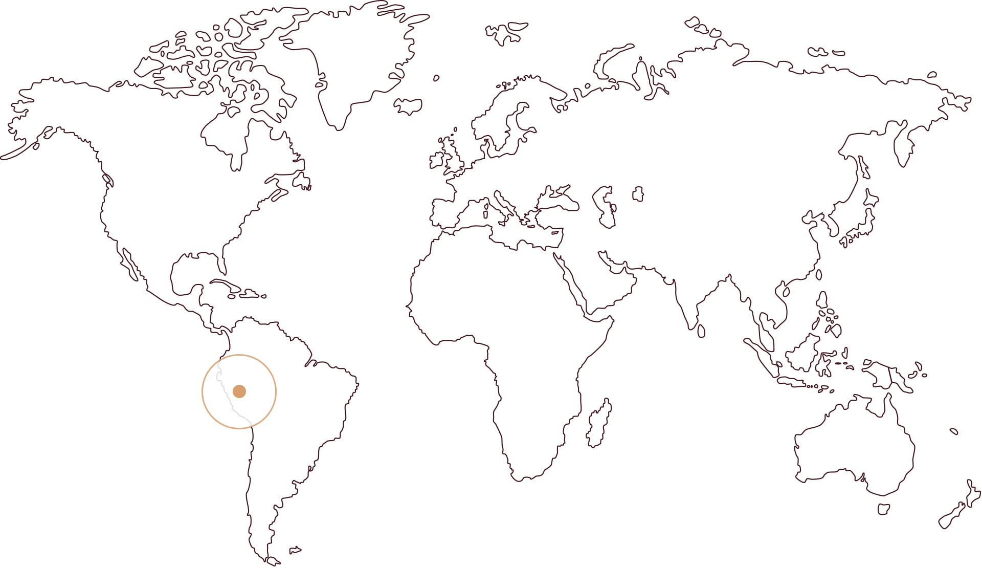 Zemljevid Peru